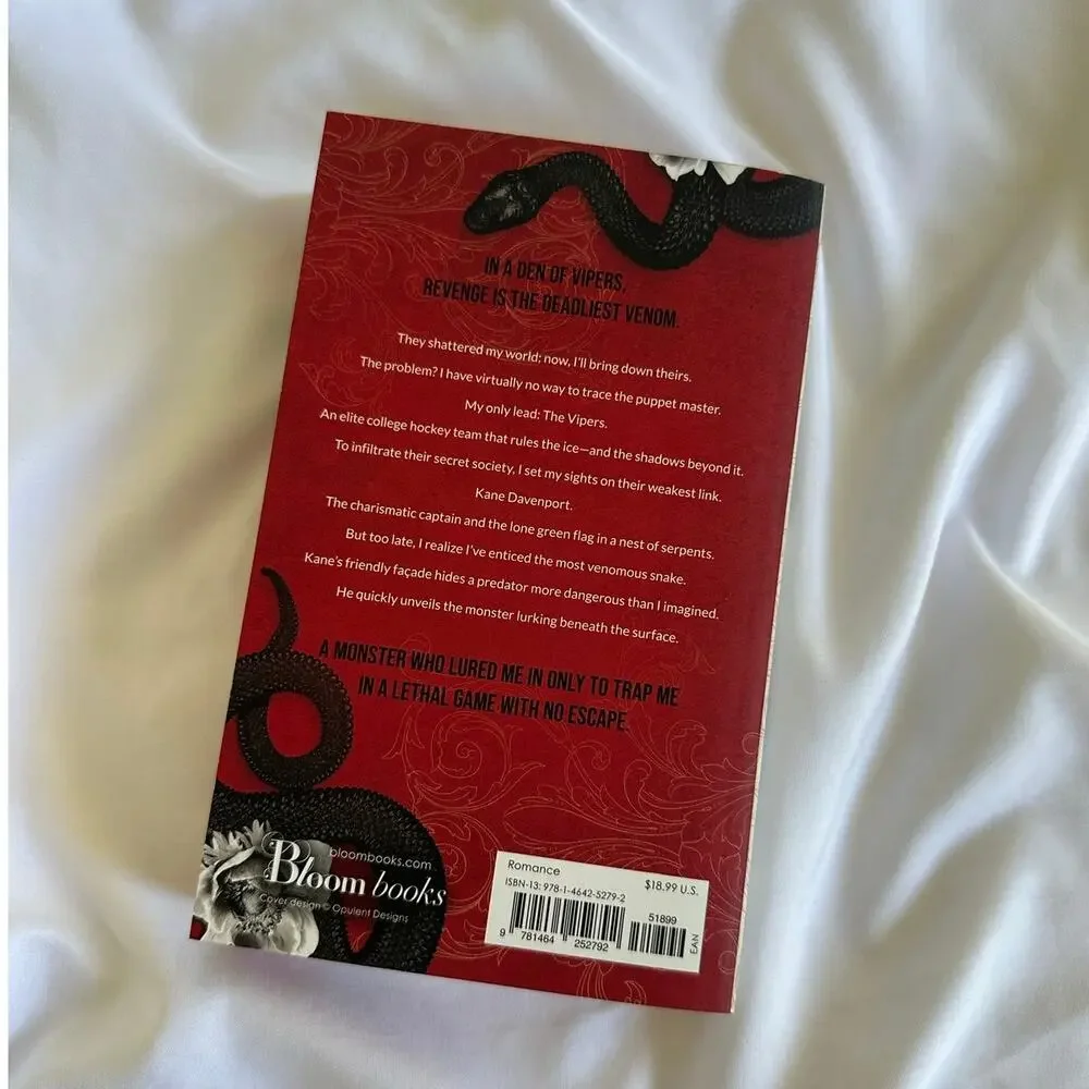 Beautiful Venom By Rina Kent Target Exclusive W/ Sprayed Edges - Picture 3 of 9